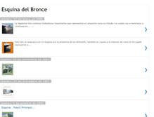 Tablet Screenshot of esquinabronce.blogspot.com