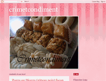 Tablet Screenshot of crimetcondiment.blogspot.com