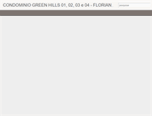 Tablet Screenshot of condominiogreenhills.blogspot.com