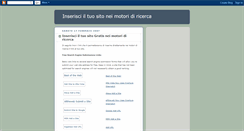 Desktop Screenshot of inseriscisito.blogspot.com