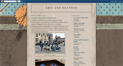 Desktop Screenshot of ericandheathernelson.blogspot.com