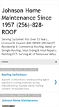 Mobile Screenshot of johnsonhomemaintenance.blogspot.com