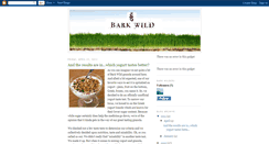 Desktop Screenshot of barkwild.blogspot.com