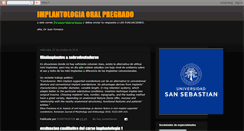 Desktop Screenshot of implantologiausspregrado.blogspot.com