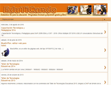 Tablet Screenshot of eduticando.blogspot.com