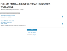 Tablet Screenshot of faithworldwide.blogspot.com