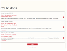 Tablet Screenshot of gtaivandreas.blogspot.com