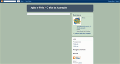 Desktop Screenshot of agitoefoliaosite.blogspot.com