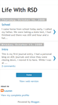 Mobile Screenshot of lifewithrsd-crps.blogspot.com