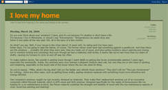 Desktop Screenshot of loveyourhome.blogspot.com