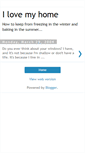 Mobile Screenshot of loveyourhome.blogspot.com