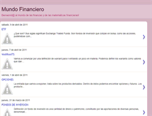 Tablet Screenshot of mundo-financiero2001.blogspot.com