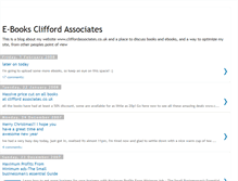 Tablet Screenshot of cliffordebooks.blogspot.com
