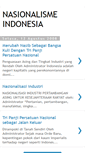 Mobile Screenshot of nasionalismeindonesia.blogspot.com