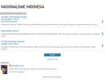 Tablet Screenshot of nasionalismeindonesia.blogspot.com