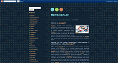 Desktop Screenshot of menshealthdrugs.blogspot.com