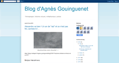 Desktop Screenshot of gouinguenetagnes.blogspot.com