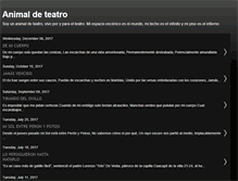 Tablet Screenshot of animaldeteatro.blogspot.com