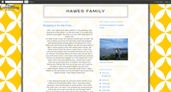 Desktop Screenshot of hawesfam.blogspot.com
