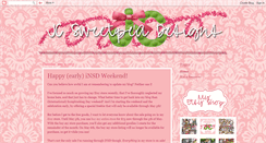 Desktop Screenshot of jcsweetpeadesigns.blogspot.com