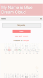 Mobile Screenshot of bluedreamcloud.blogspot.com