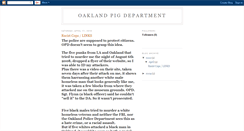 Desktop Screenshot of oakland-police.blogspot.com