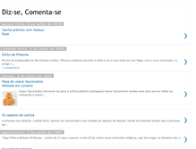 Tablet Screenshot of diz-se-comenta-se.blogspot.com