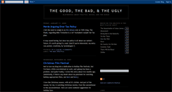 Desktop Screenshot of goodbadanduglyblog.blogspot.com