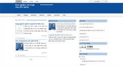 Desktop Screenshot of kinhnghiemmayvitinh.blogspot.com