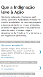 Mobile Screenshot of daindignacaoacao.blogspot.com