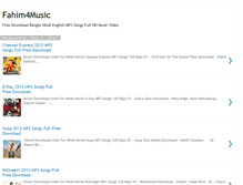 Tablet Screenshot of fahim4music.blogspot.com