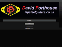 Tablet Screenshot of davidporthouselapsteelguitar.blogspot.com