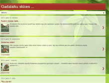 Tablet Screenshot of gadalaikuskices.blogspot.com