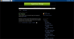 Desktop Screenshot of ingeniousbongs.blogspot.com