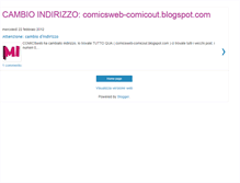 Tablet Screenshot of comicsweb-coniglio.blogspot.com