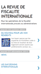 Mobile Screenshot of larevuedefiscaliteinternationale.blogspot.com