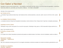 Tablet Screenshot of consaboranavidad.blogspot.com