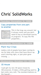 Mobile Screenshot of chris-solidworks.blogspot.com