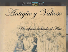 Tablet Screenshot of antiguoyvalioso.blogspot.com