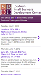 Mobile Screenshot of loudounsbdc.blogspot.com