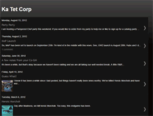 Tablet Screenshot of katetcorp.blogspot.com