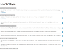 Tablet Screenshot of lisareyna.blogspot.com