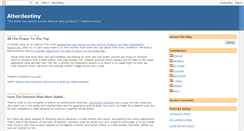 Desktop Screenshot of alterdestiny.blogspot.com