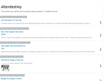 Tablet Screenshot of alterdestiny.blogspot.com