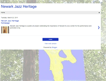 Tablet Screenshot of newark-jazz-heritage.blogspot.com