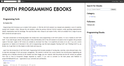 Desktop Screenshot of forthprogrammingebooks.blogspot.com