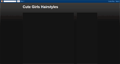 Desktop Screenshot of cute-girlshairstyles.blogspot.com