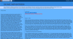 Desktop Screenshot of home-ministries.blogspot.com