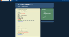 Desktop Screenshot of click-2earn.blogspot.com