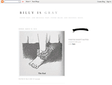 Tablet Screenshot of billyisgray.blogspot.com